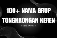 Nama Grup Tongkrongan keren