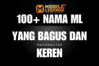 Nama ML yang Bagus dan Keren