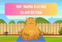 nama kucing islam betina